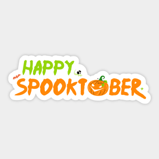 Happy Spooktober Sticker